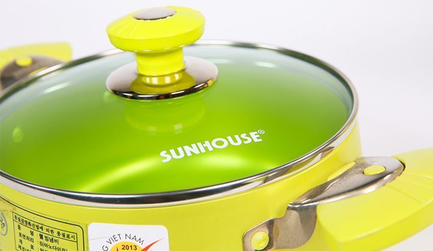 Thiết kế của bộ nồi Anod Sunhouse SH9945