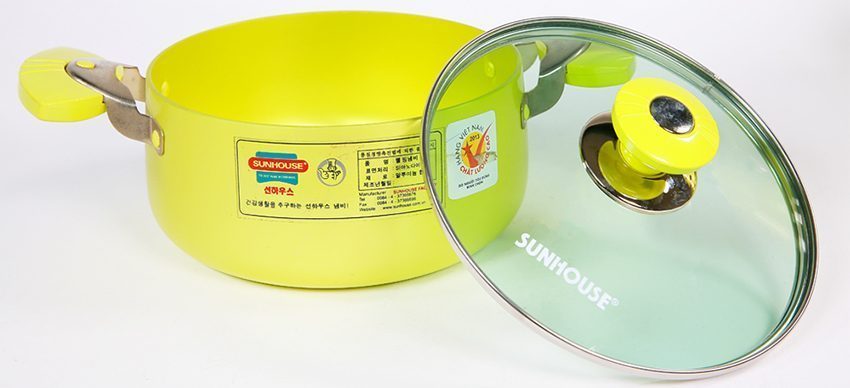 Kích thước của bộ nồi Anod Sunhouse SH9945