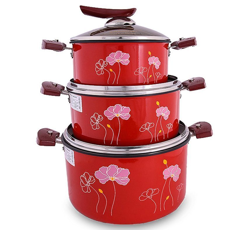 Bộ nồi Anod đáy từ Sunhouse SHG1131 - Hàng chính hãng