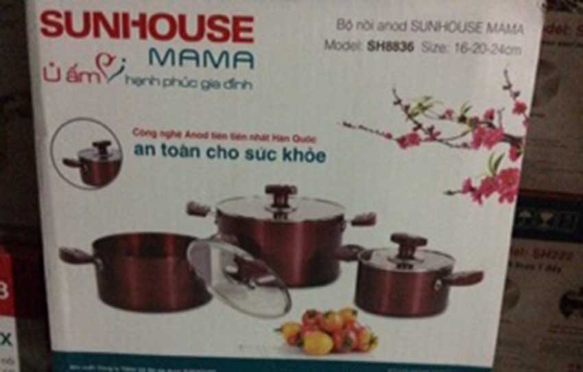 Ứng dụng của bộ nồi Anod Sunhouse mama SH8836