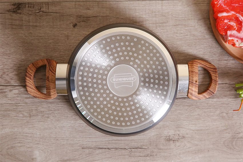 Bộ nồi Ceramic đáy từ Sunhouse SHG2003MCA - Hàng chính hãng