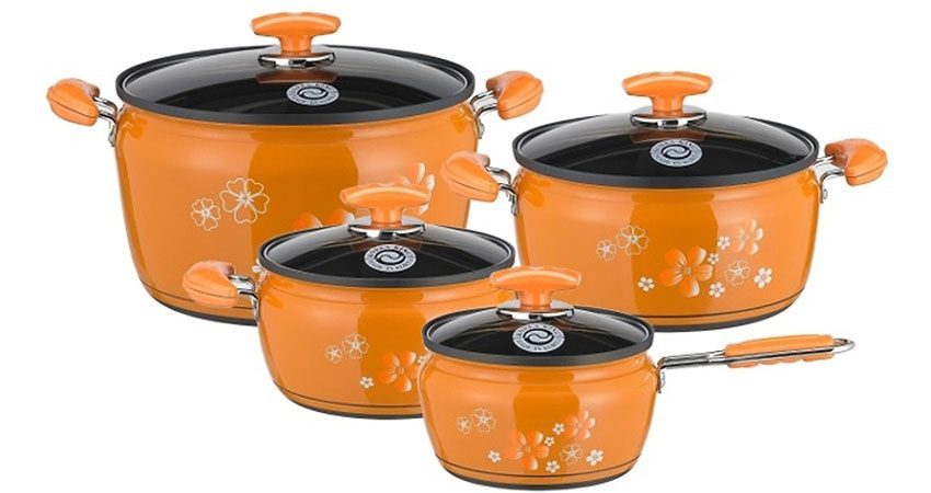 Bộ nồi Hard Anod Korea King KAL-30000Y - Hàng chính hãng