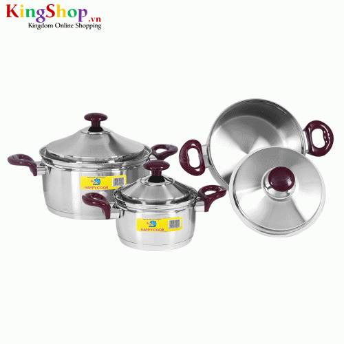 Bộ nồi Happy Cook HC06C2