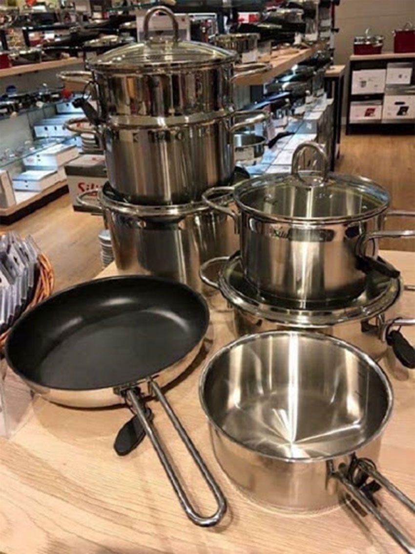 Bộ nồi Inox Silit Diamant - Hàng chính hãng