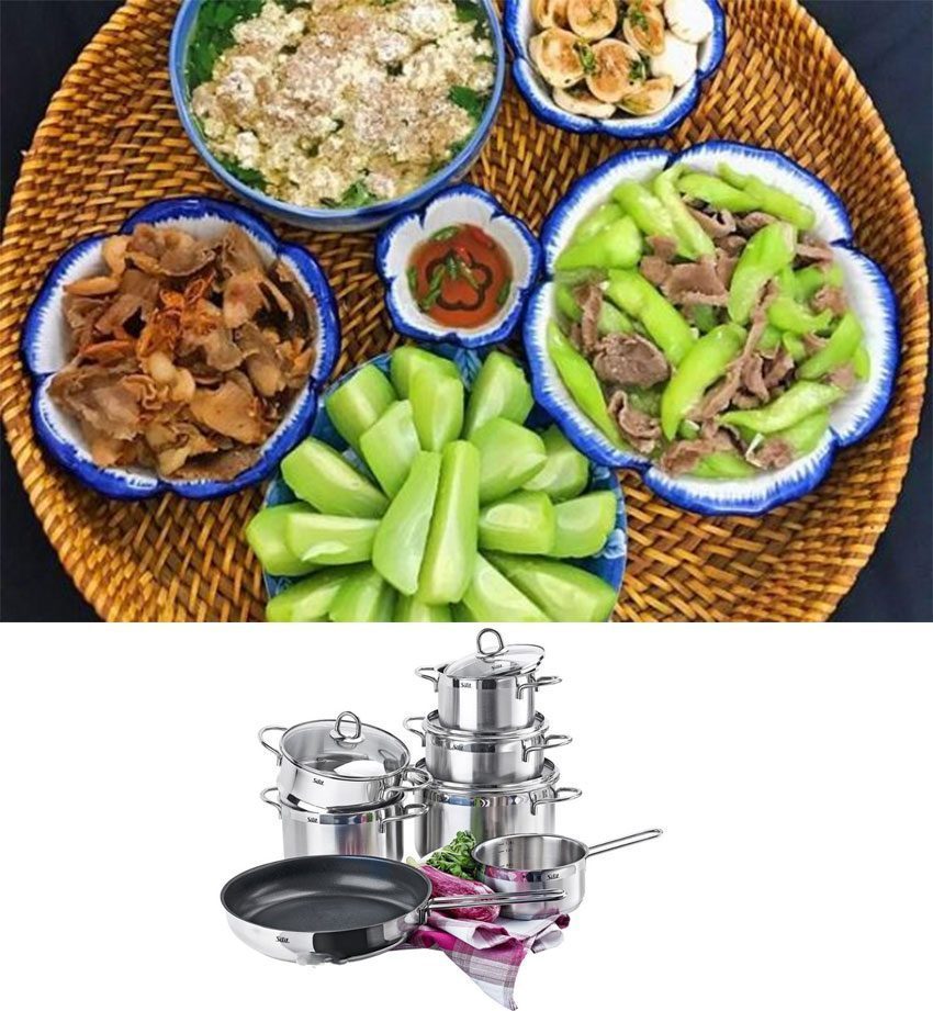 Bộ nồi Inox Silit Diamant - Hàng chính hãng