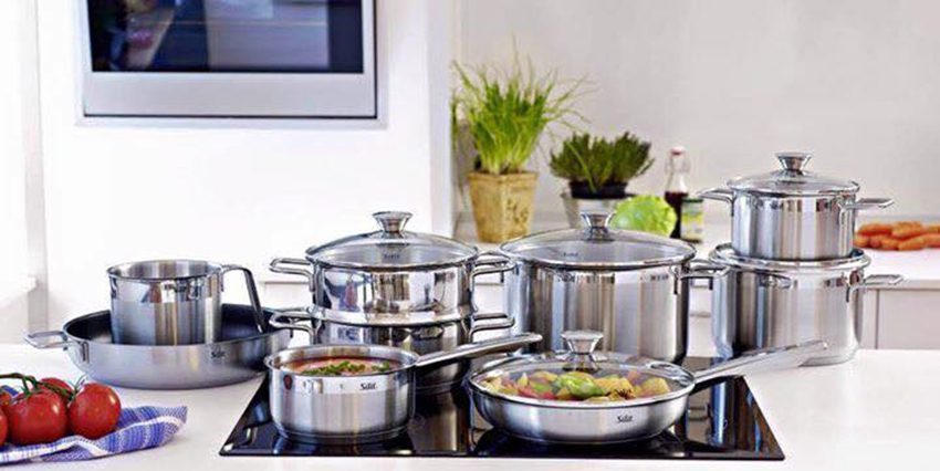 Bộ nồi Silit Pisa 10 món - Hàng chính hãng