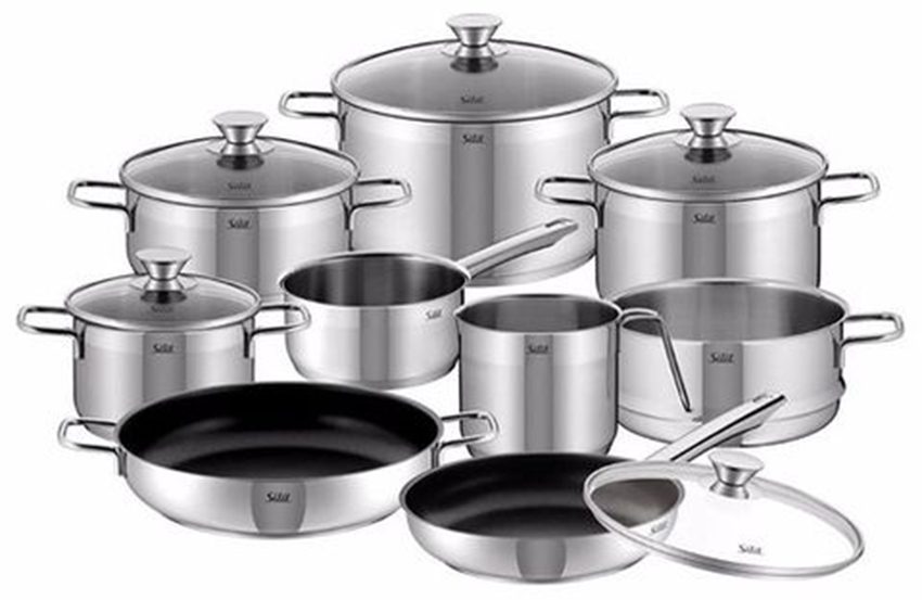 Bộ nồi Silit Pisa 10 món - Hàng chính hãng
