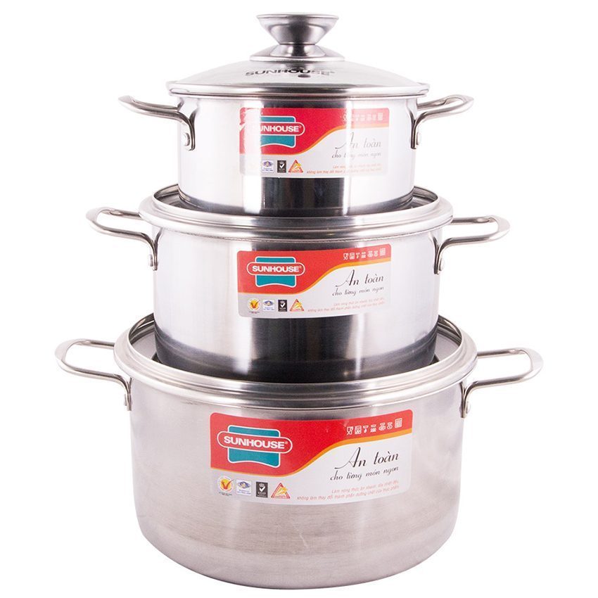 Bộ nồi sunhouse SH116