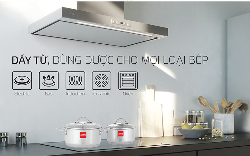 Bộ nồi bếp từ Teka SS1109 - Hàng chính hãng