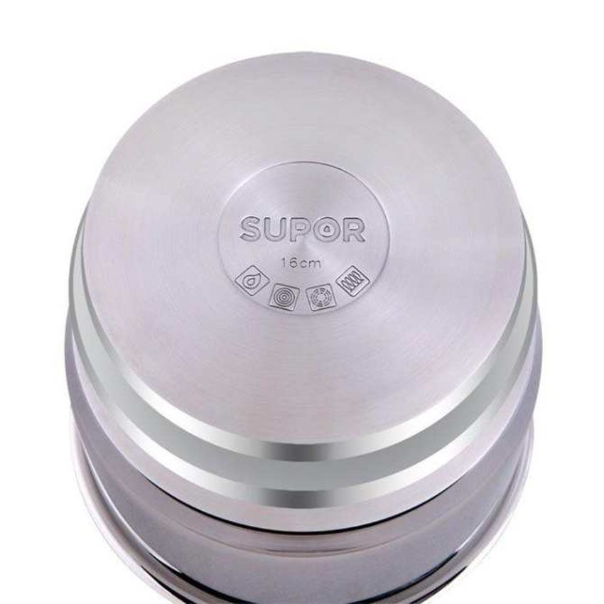 Chất liệu của bộ nồi canh Inox 304 Helen Supor S05S3-T1