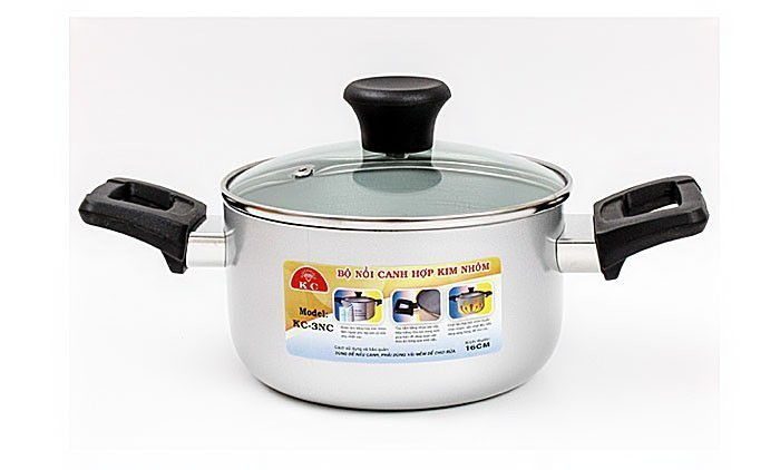 Bộ nồi Kim Cương KC-3NC - Hàng chính hãng