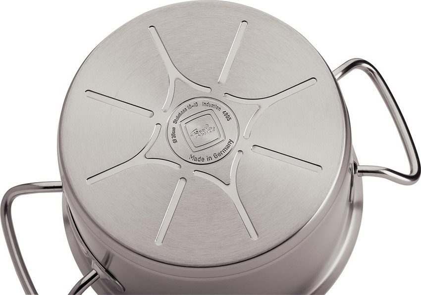 Bộ nồi chảo 4 món Fissler ORIGINAL PRO 084-133-04-000 nắp inox - Hàng chính hãng