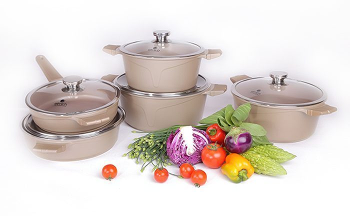 Bộ nồi chảo Elmich Vitaplus Perla