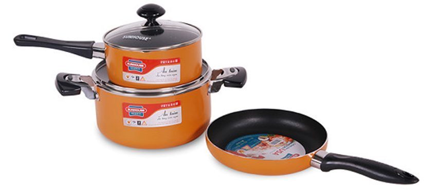 Bộ nồi chảo Sunhouse SHG-CS53 - Hàng chính hãng