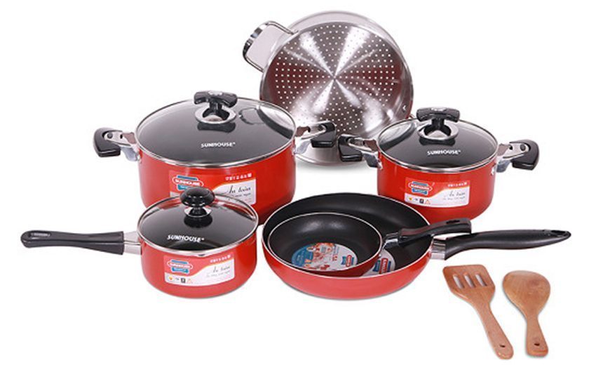Bộ nồi chảo Sunhouse SHG-CS56 - Hàng chính hãng
