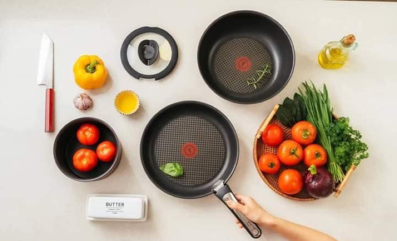 Bộ nồi chảo 6 món Tefal L7819022 - Hàng chính hãng