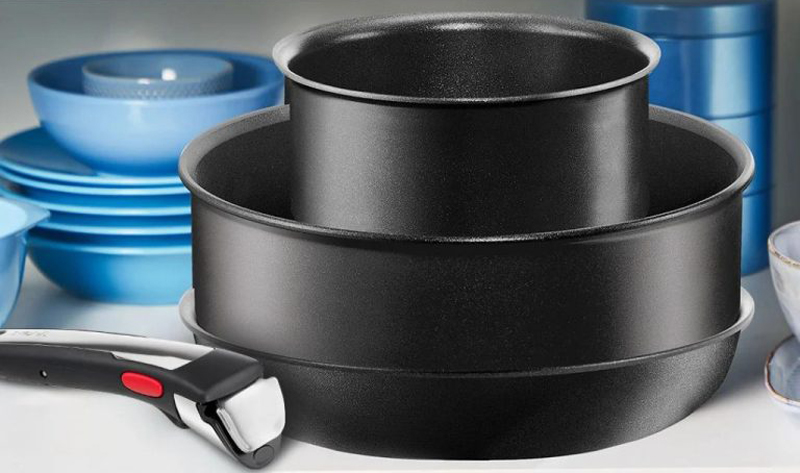 Bộ nồi chảo 6 món Tefal L7819022 - Hàng chính hãng