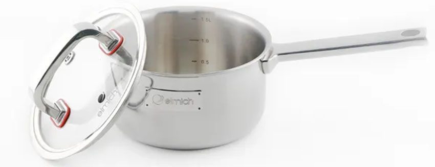 Bộ nồi chảo inox Elmich Diamond EL3329 - Hàng chính hãng