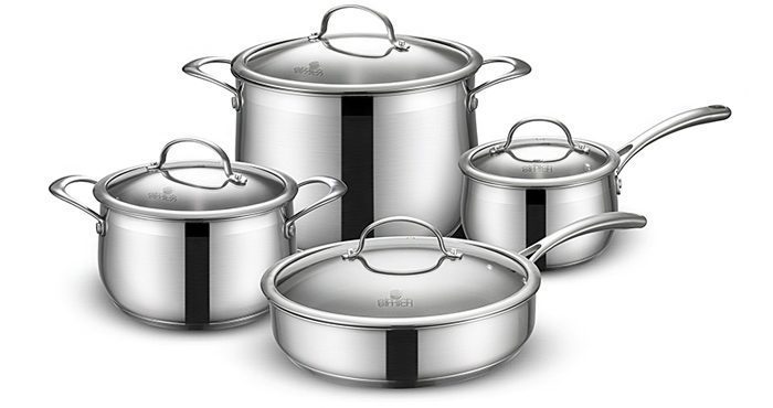 Bộ nồi chảo inox Elmich Diva EL-3246