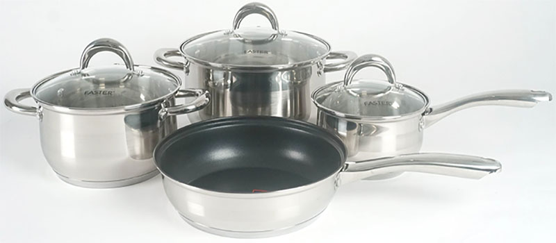 Bộ nồi inox Faster Daily - Hàng chính hãng