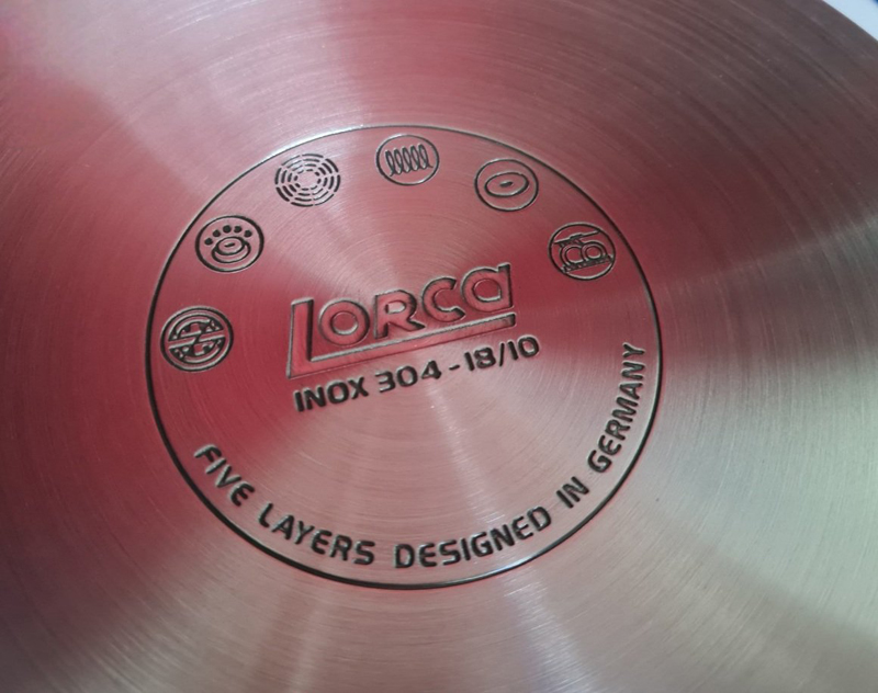 Bộ nồi chảo Lorca TA-5012 - Hàng chính hãng