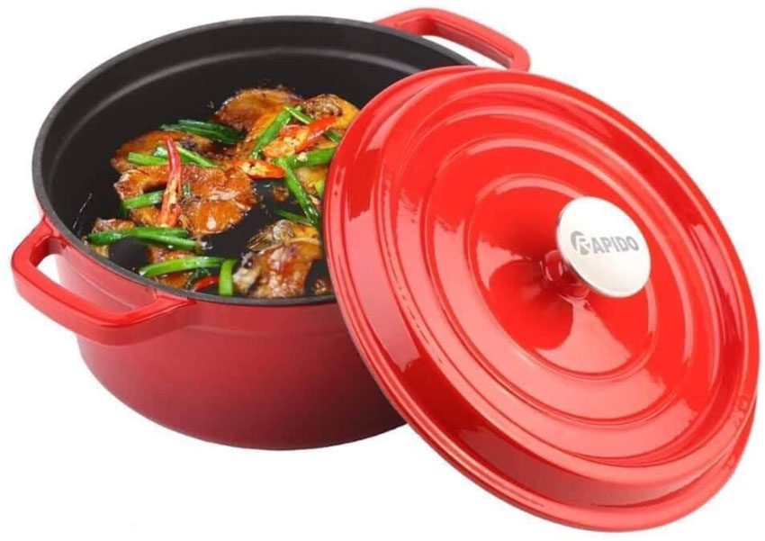 Bộ nồi gang đúc tráng men Rapido 20.22.24 - Hàng chính hãng