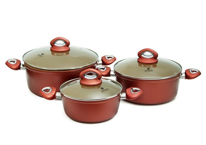 Bộ nồi hợp kim đáy từ Elmich EL7106 