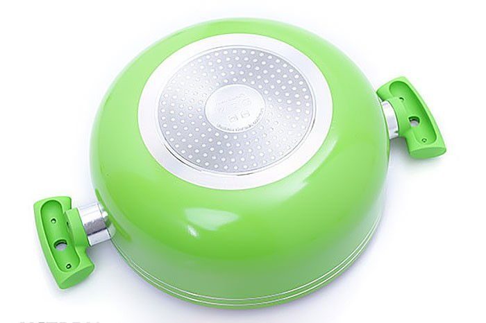Bộ 5 nồi đáy từ tráng men Megami