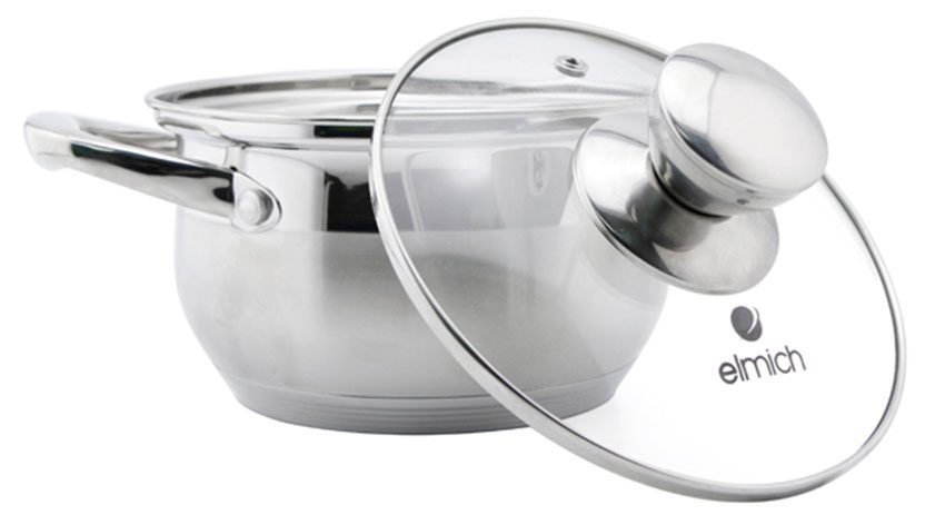 Bộ nồi inox 3 chiếc Smartcook Elmich SM-3337 - Hàng chính hãng