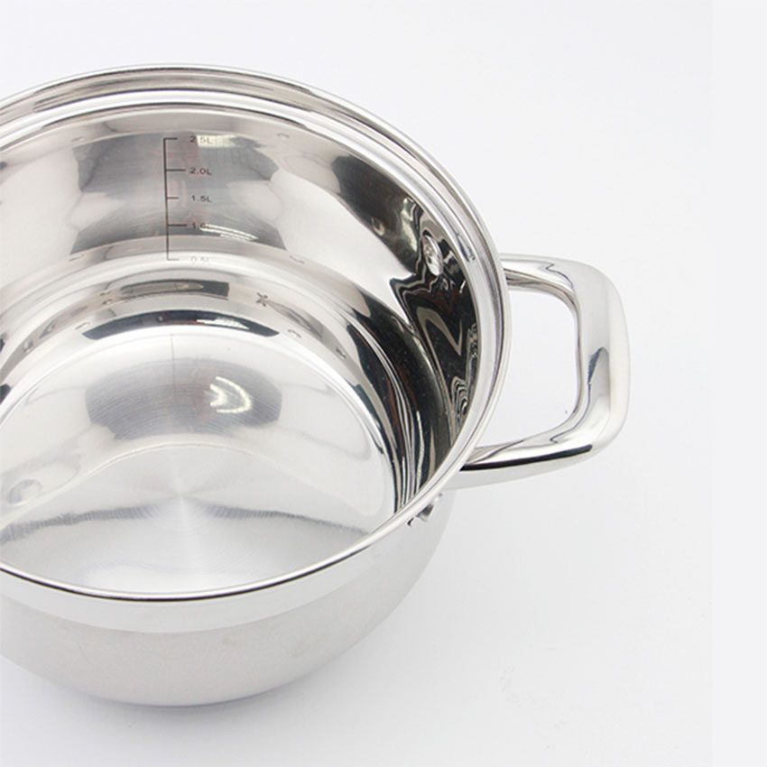 Bộ nồi inox 3 chiếc Smartcook Elmich SM-3337 - Hàng chính hãng