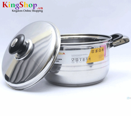 Bộ nồi inox 3 đáy Goldsun GP09-3306SS - Hàng chính hãng