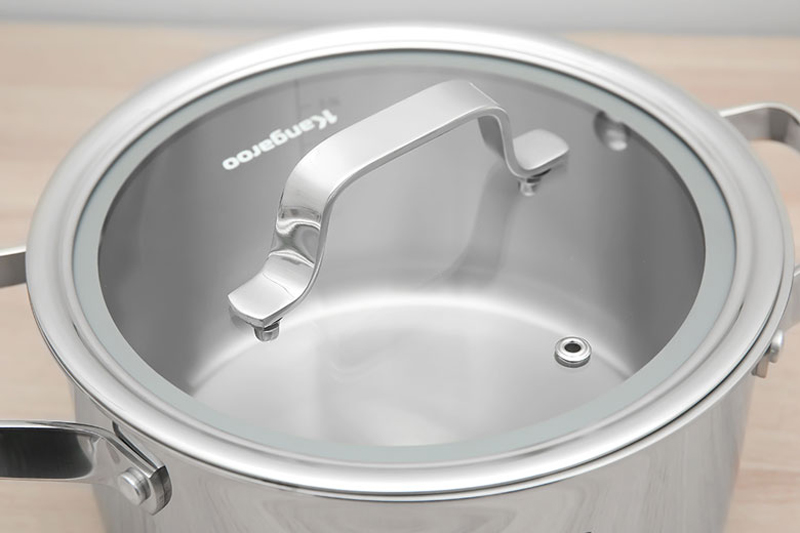 Bộ nồi Inox cao cấp Kangaroo KG304IP1 - Hàng chính hãng