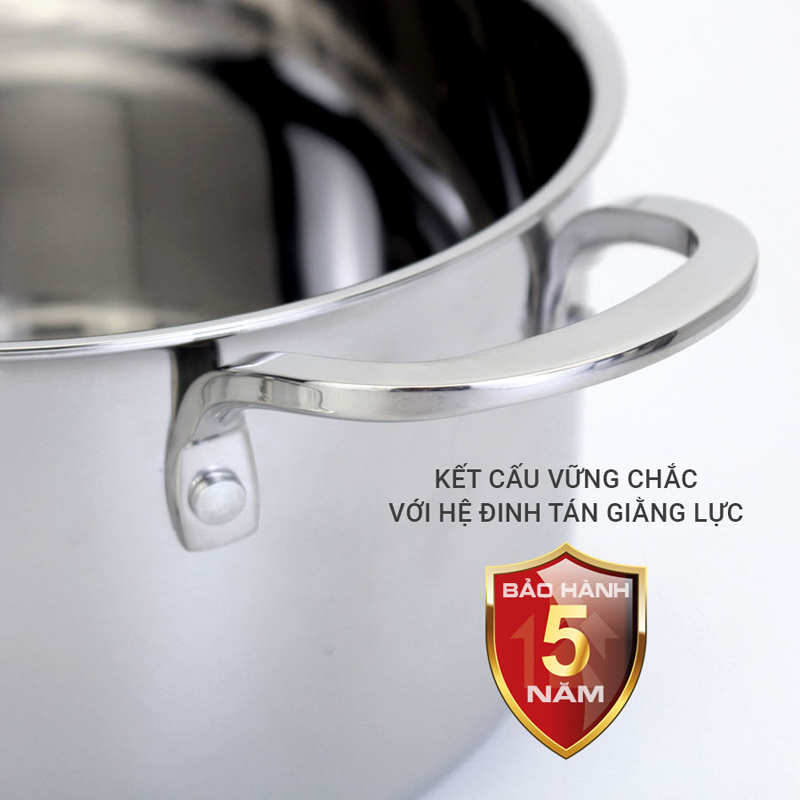 Bộ nồi inox 3 lớp Kalpen Kazler KZ1 - Hàng chính hãng