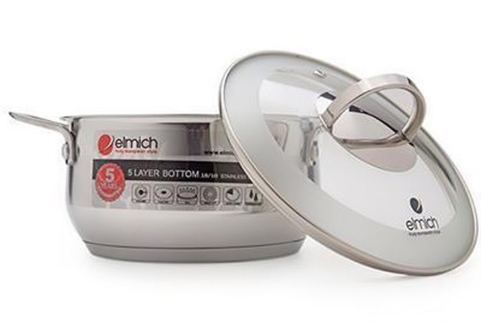 Tay cầm nồi inox 5 đáy Elmich Celestine 5 chiếc 18-20-22-24-28