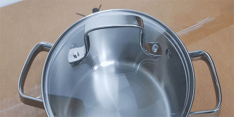 Bộ nồi inox 5 món đáy từ Malloca SA-1503 - Hàng chính hãng