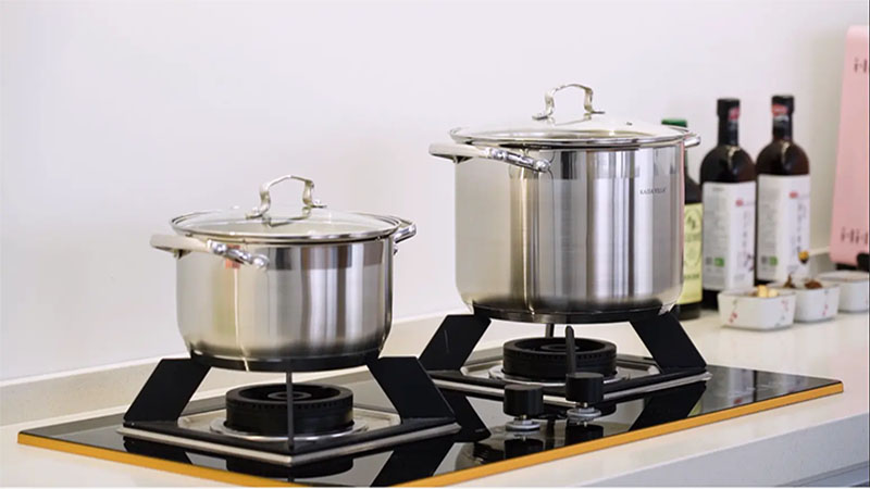 Bộ nồi inox 6 món Kaisa Villa KV-6666 - Hàng chính hãng