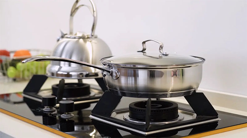 Bộ nồi inox 6 món Kaisa Villa KV-6666 - Hàng chính hãng