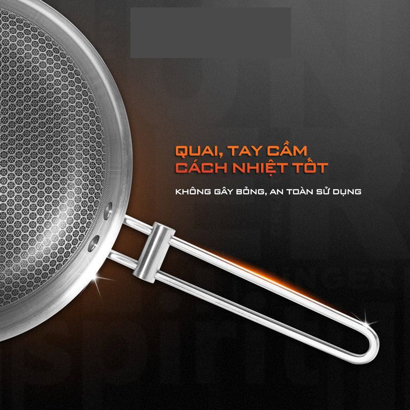 Bộ nồi inox 7 món Junger CWJ-070  - Hàng chính hãng