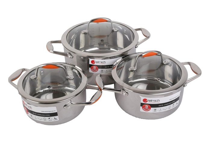 Bộ nồi inox Elmich Matador EL0123