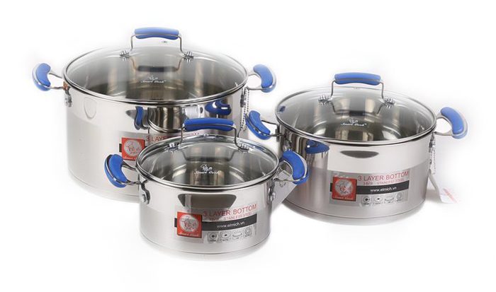 Bộ nồi inox Elmich Smartcook SMX3-2355830 - Hàng chính hãng