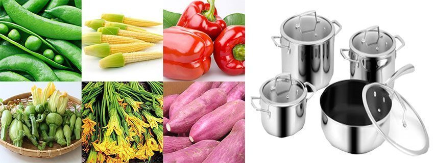 Bộ nồi inox Eurosun MC1801 – Luxury - Hàng chính hãng