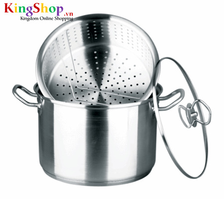 Bộ nồi inox xửng hấp nhiễm từ Goldsun GH05-2303SG - Hàng chính hãng