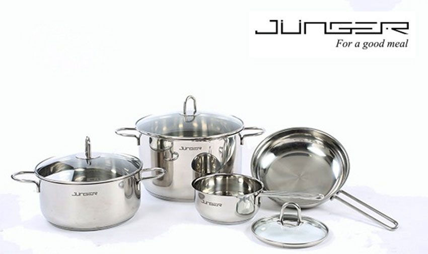 Bộ nồi inox Junger JC200 - Hàng chính hãng