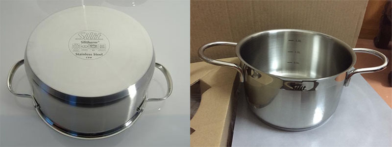 Bộ nồi inox Silit Diamant 7 món