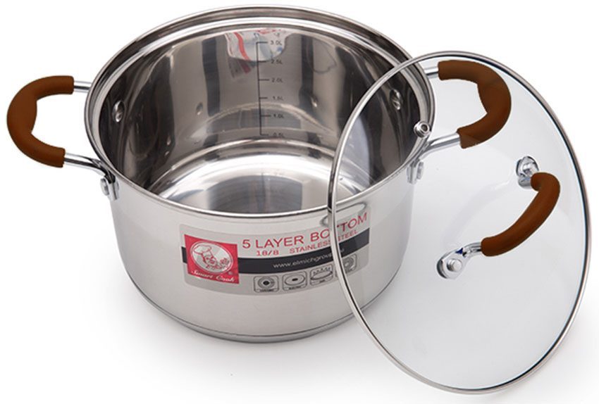 Bộ nồi inox Smartcook Elmich SM3331 - Hàng chính hãng