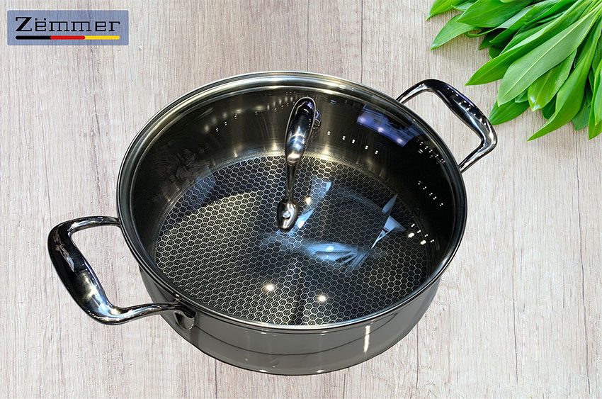 Bộ nồi inox Zemmer D824SS - Hàng chính hãng