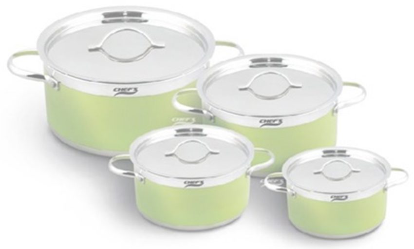 Bộ nồi inox cao cấp Chef's EH-CW4303 - Hàng chính hãng