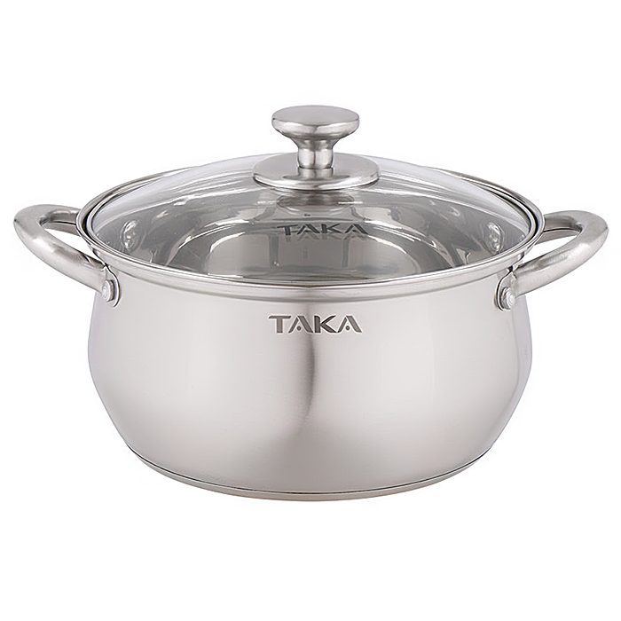 Bộ nồi inox nắp kiếng Taka TKC03C