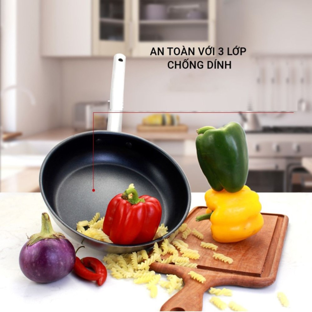 Bộ nồi chảo Kalpen Lermat L2 - Hàng chính hãng