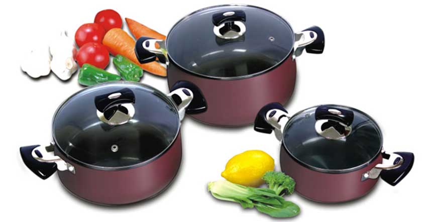 Bộ nồi nhôm Sunhouse SH505 - Hàng chính hãng